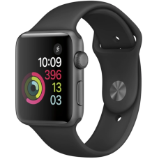 Б/У Смарт-годинник Apple Watch Series 2 42mm Space Black Stainless Steel Case with - Space Black Stainless Steel (MP4A2)