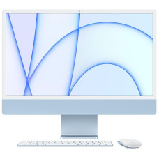 Б/У Стаціонарний комп'ютер - моноблок Apple iMac M1 24" 4.5 K 256GB 7GPU Blue (MJV93) 2021