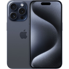 Б/У Смартфон Apple iPhone 15 Pro 128GB Blue Titanium (MTQQ3) USA