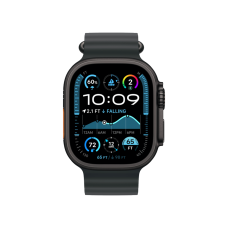 Смарт-годинник Apple Watch Ultra 2 GPS + Cellular 49mm Black Titanium Case w. Black Ocean Band (MX4P3)