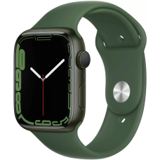 Б/У Смарт-годинник Apple Watch Series 7 GPS 45mm Green Aluminum Case With Green Sport Band (MKN73)