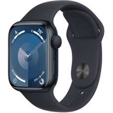 Б/У Смарт-годинник Apple Watch Series 9 GPS 45mm Midnight Aluminum Case w. Midnight S. Band - M/L (MR9A3)
