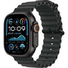 Смарт-годинник Apple Watch Ultra 2 GPS + Cellular 49mm Black Titanium Case with Black Ocean Band (MX4P3)