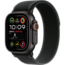 Смарт-годинник Apple Watch Ultra 2 GPS + Cellular 49mm Black Titanium Case with Black Trail Loop - S/M (MX4U3)