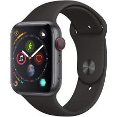 Б/У Смарт-годинник Apple Watch Series 4 GPS + LTE 40mm Gray Alum. w. Black Sport b. Gray Alum. (MTUG2, MTVD2)