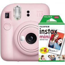 Фотокамера миттєвого друку Fujifilm Instax Mini 12 Blossom Pink + плівка 20 шт (16806107)