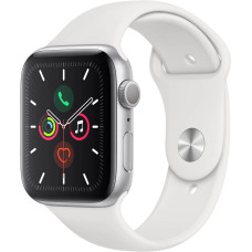 Б/У Смарт-годинник Apple Watch Series 5 GPS 44mm Silver Aluminum w. White b.- Silver Aluminum (MWVD2)