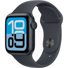 Смарт-годинник Apple Watch SE 3 44mm Midnight Aluminum Case with Midnight Sport Band (S/M) (MEHN4)