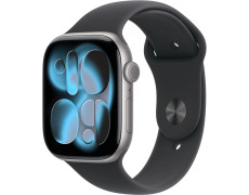 Смарт-годинник Apple Watch Series 11 GPS + Cellular 42mm Space Grey Alu. Case w. Black S. Band - S/M (MF8A4)
