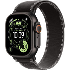 Смарт-годинник Apple Watch Ultra 3 GPS + LTE, 49mm Black Titanium Case with Black/Charcoal Trail Loop - M/L (MF1H4)