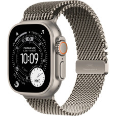 Смарт-годинник Apple Watch Ultra 3 GPS + Cellular 49mm Natural Tit. Case w. Natural Tit. Milanese Loop - Small (MEWW4)